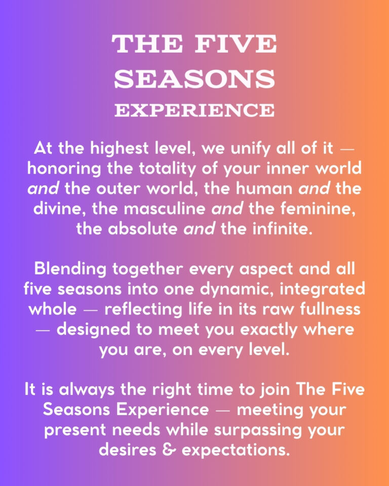 The Five Seasons (11)